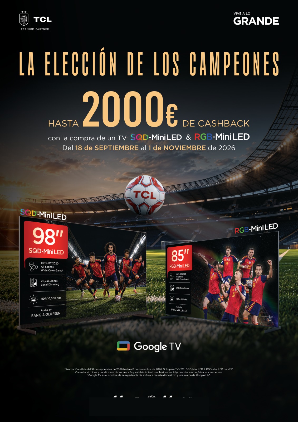 Elección de Campeones - Cashback TV